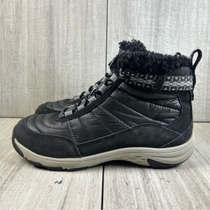 Merrell Approach Sport Mid Black Waterproof Hiking Sneaker Boot Womens Size 7.5